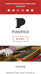 Mobile Screenshot of pianifico.com
